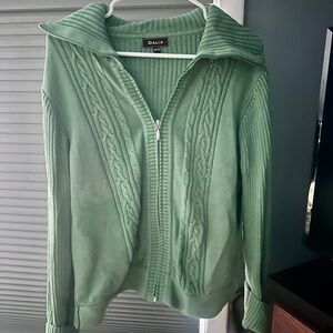 Dalia Vibrant Green Knit Sweater